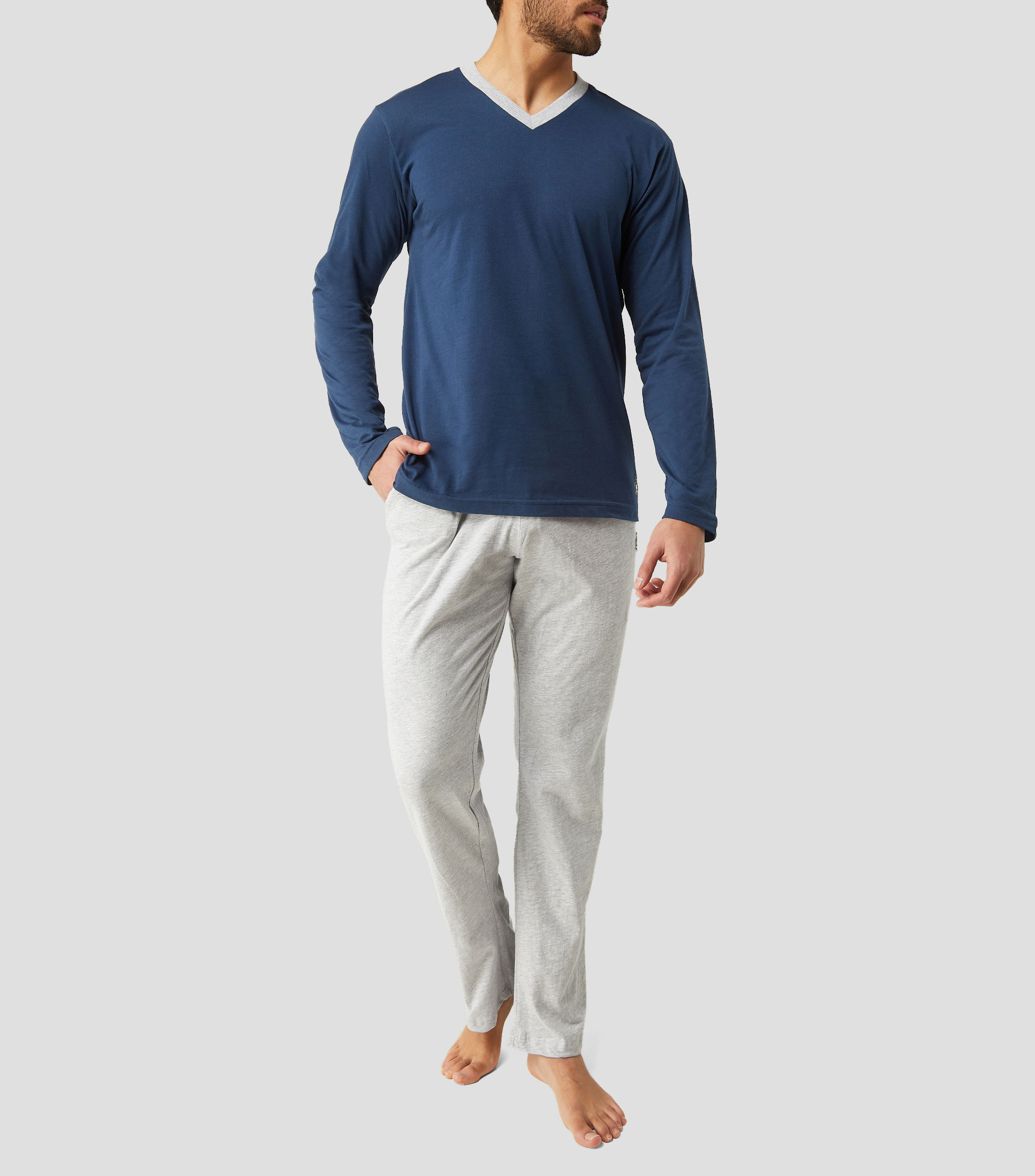 Playera Pijama manga larga Hombre